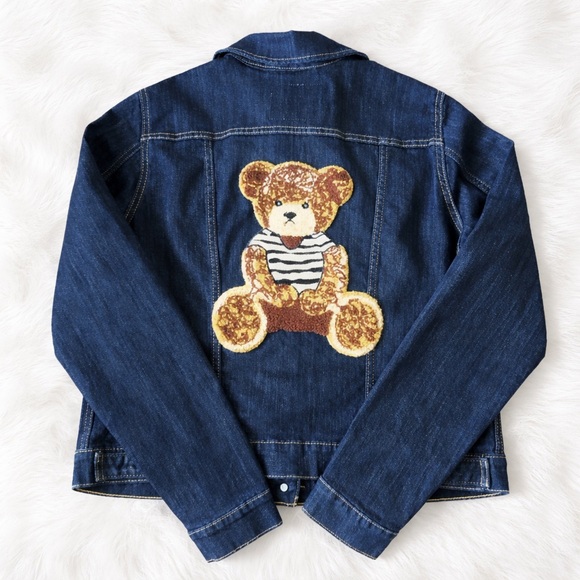 Levi's Jackets & Blazers - Levi’s Denim Jacket ✨ Unique Hand-Stitched Teddy Patch ✨ Youth XL / Adult M